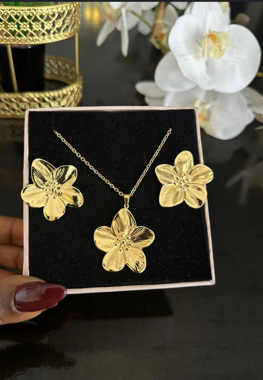 Daisy necklace gift set