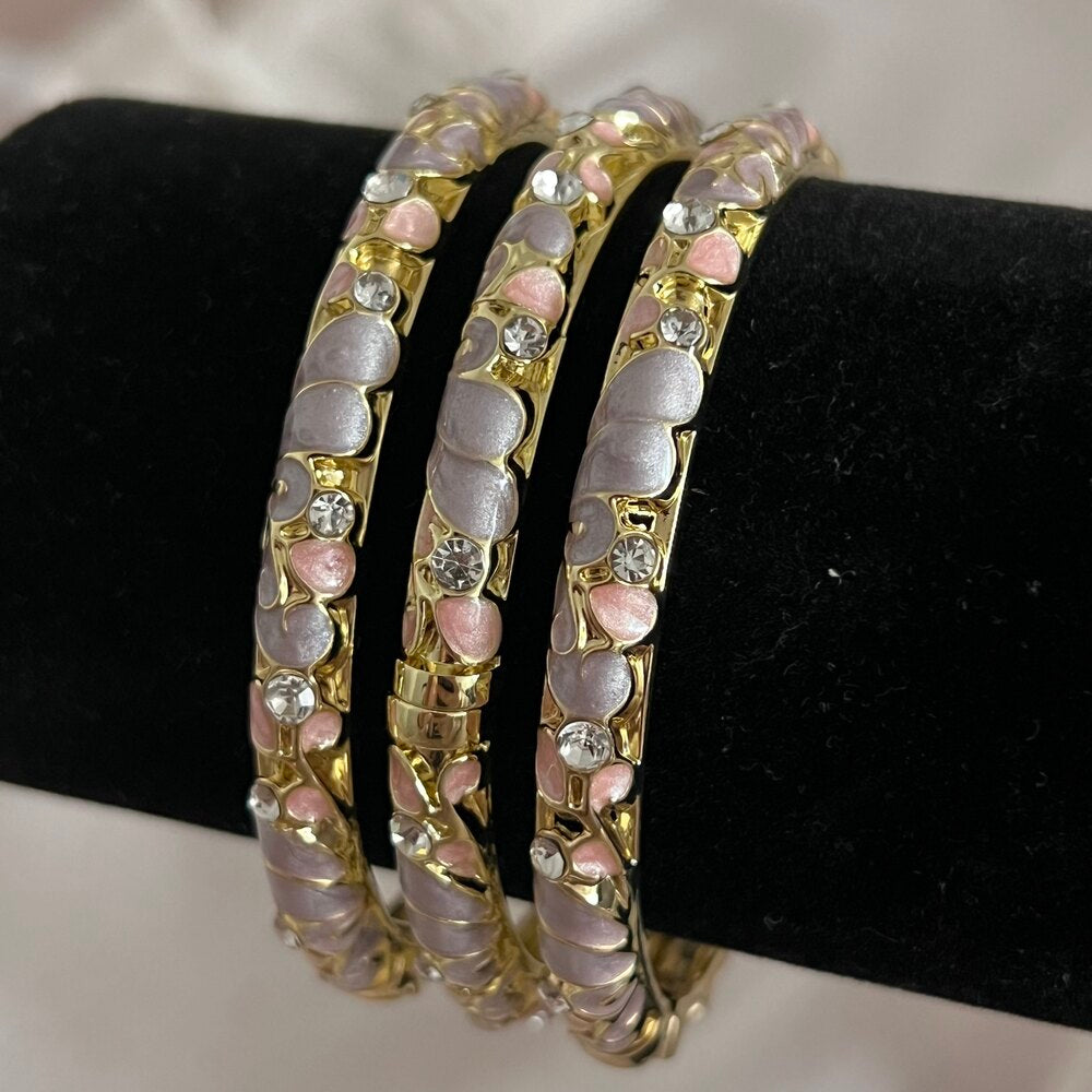 Lilac Vintage Bangles (each bangle)