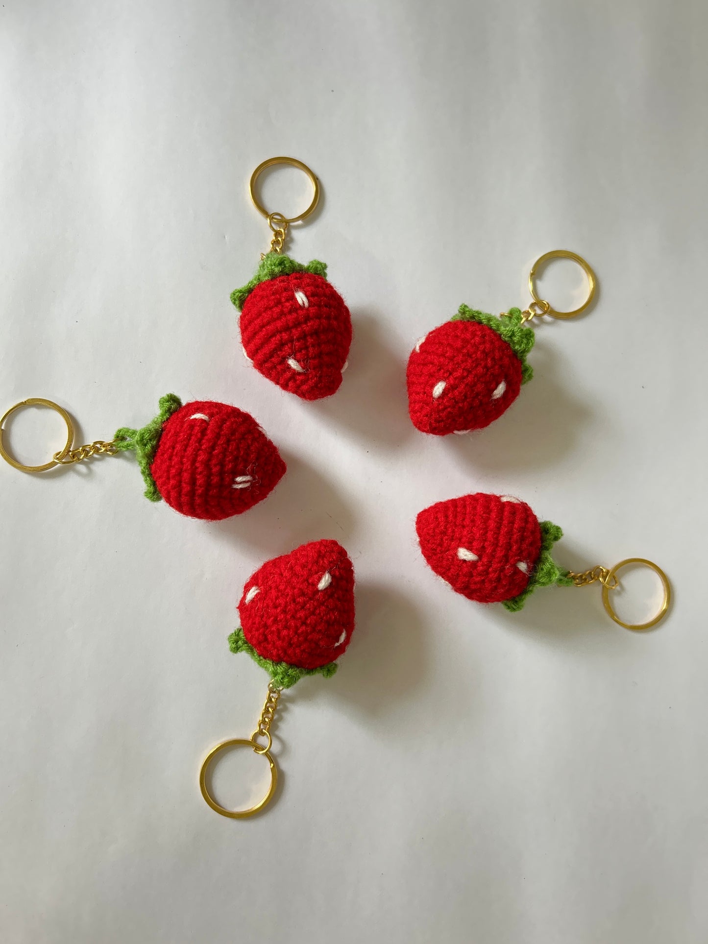 Strawberry Keychain
