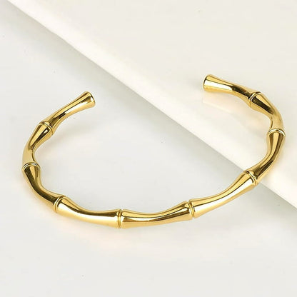 Bamboo Bangle Bracelet