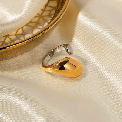 Mix Metal Statement Ring