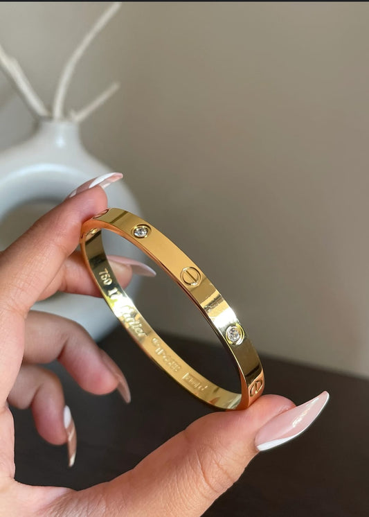 Gold Plated Cartier Bracelet