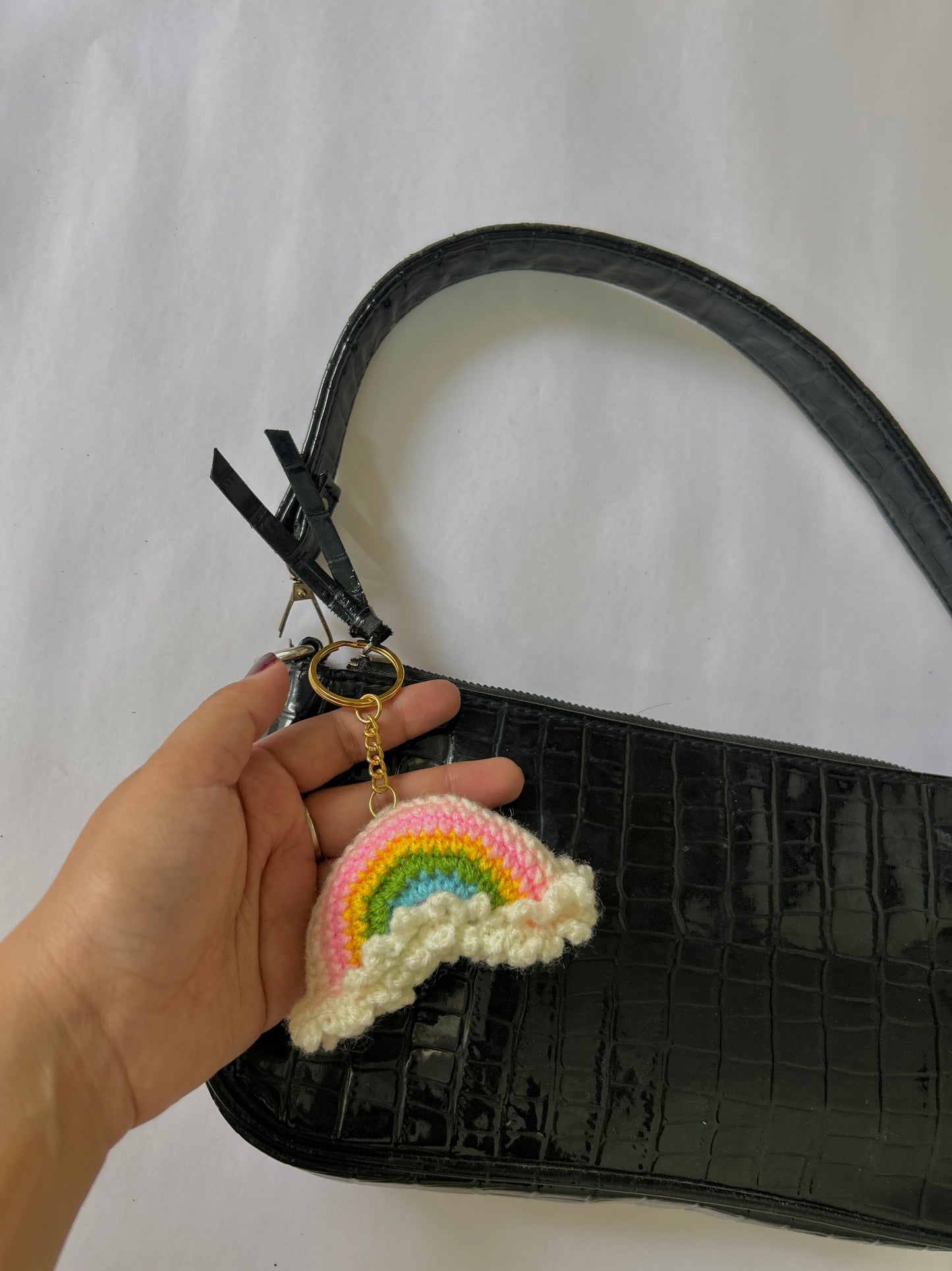 Rainbow keychain