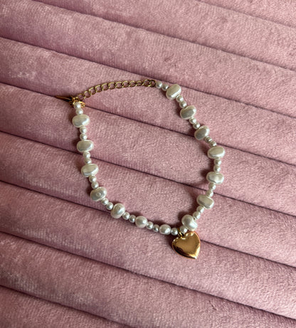 White Christmas Bracelet