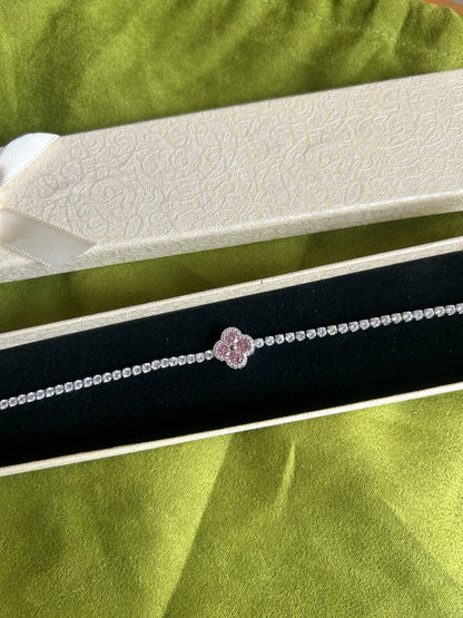 The Juliette Clover Tennis Bracelet