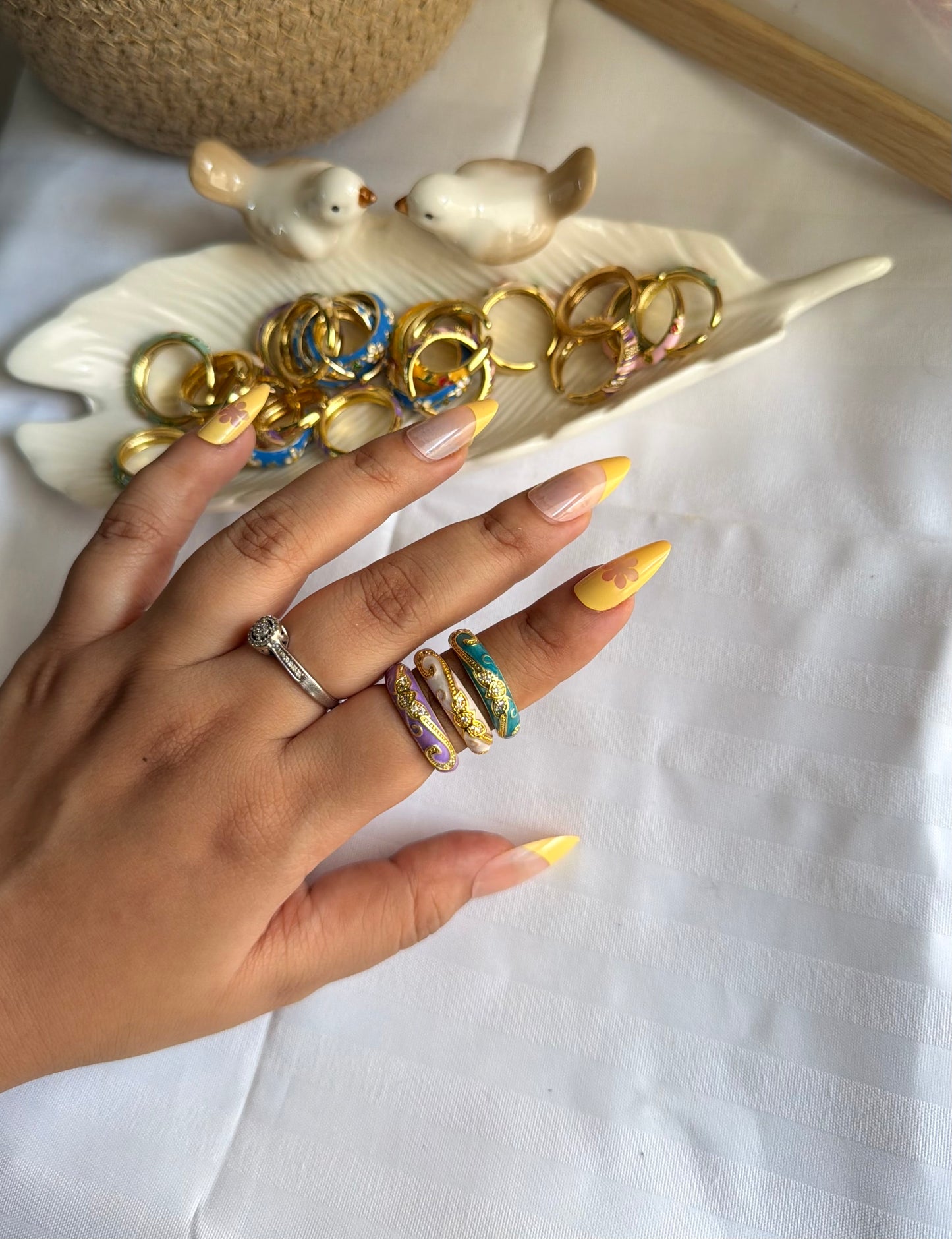Victorian Enamel Ring