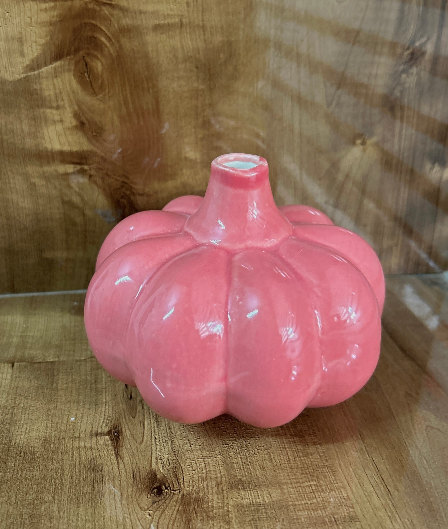 Pink Pumpkin Vase