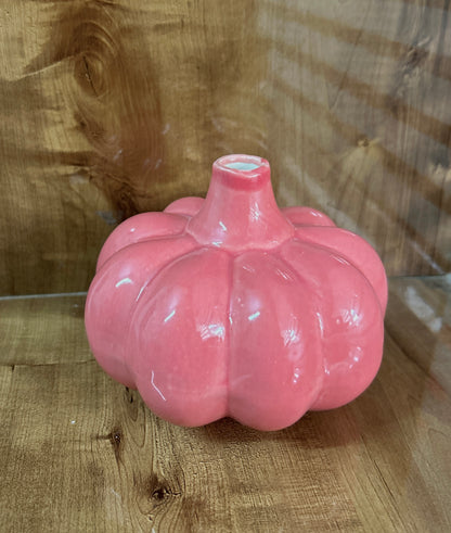 Pink Pumpkin Vase