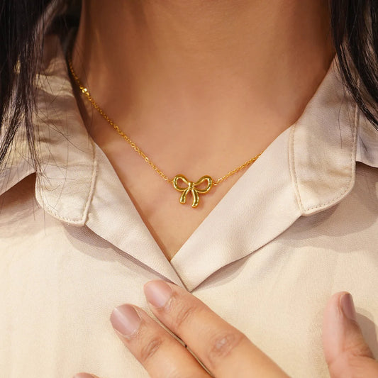 Emily Bow Necklace