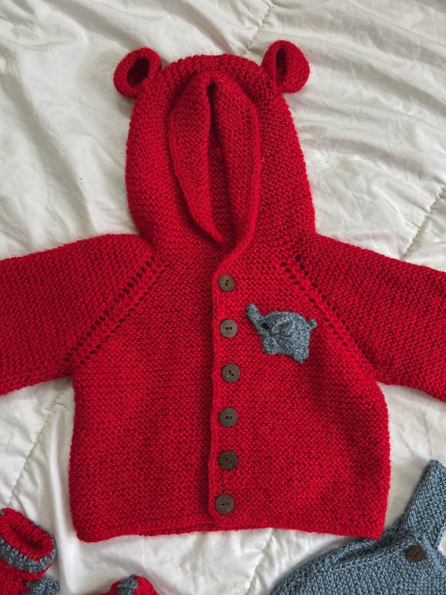 Bunny Dungaree Set