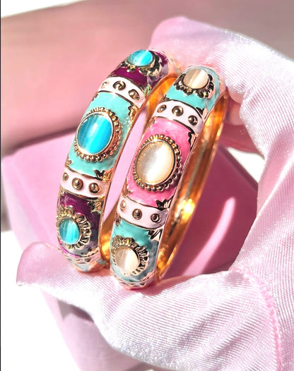 Boho Vintage Bangle (Pack of 1)