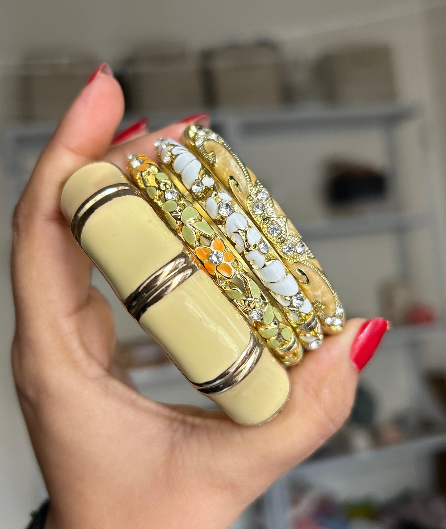 Golden Honey Royale Stack (Set of 4)