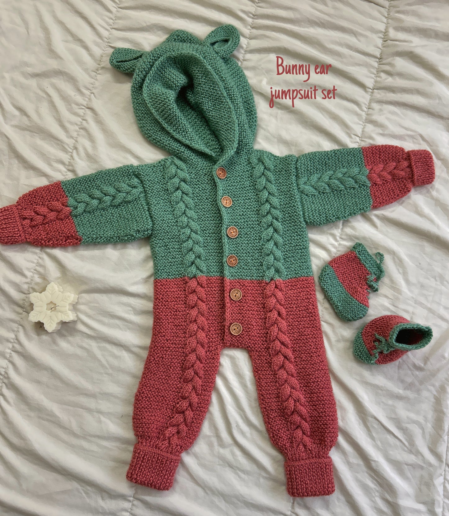 Bunny Jumpsuit Set