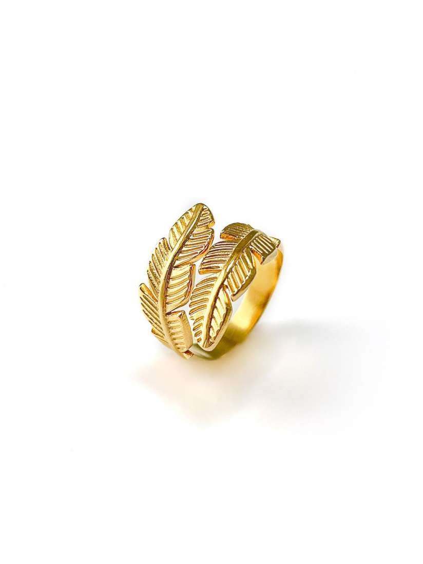 Gold leaf Ring