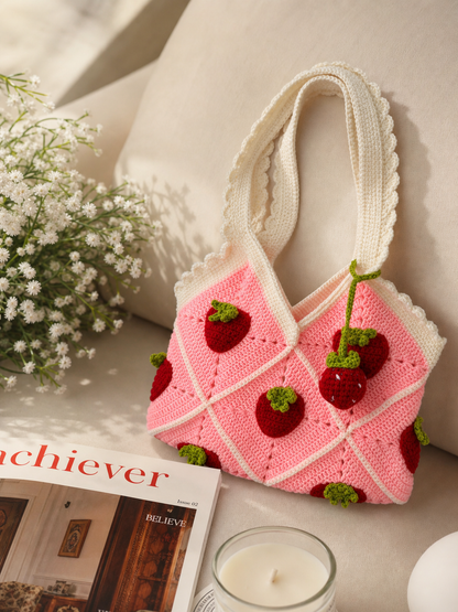 Berry Sweet Crochet Bag 🍓