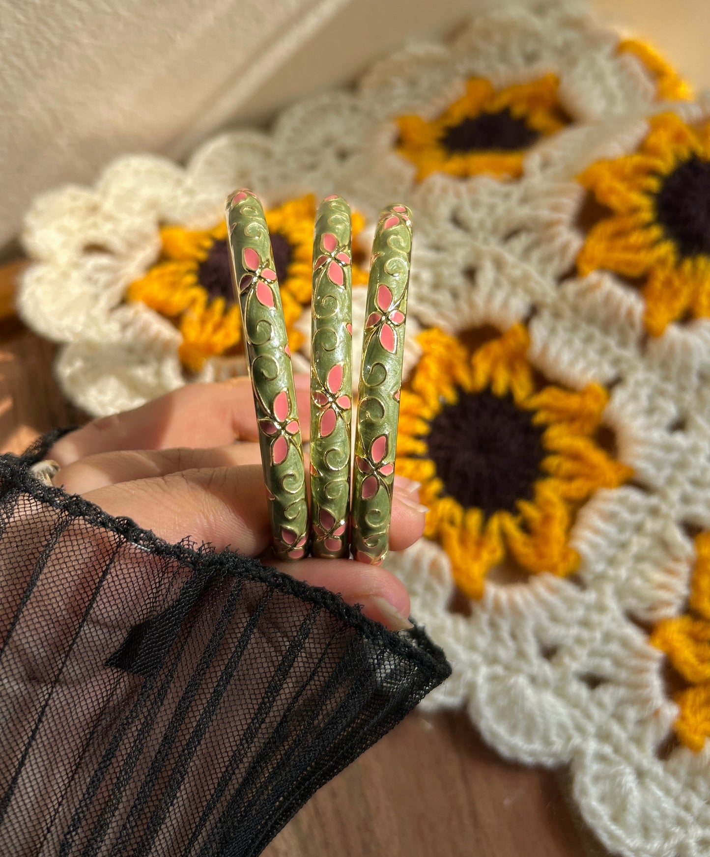 Green Vintage Bangle (each bangle)
