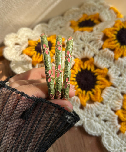 Green Vintage Bangle (each bangle)