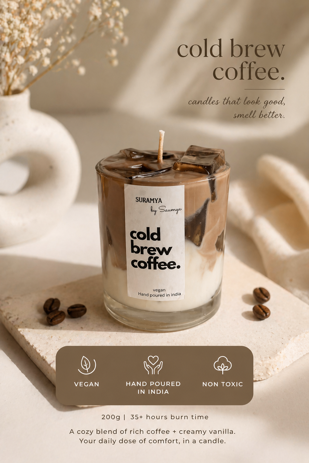Cold Brew Coffee Candle