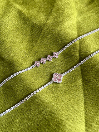 The Juliette Clover Tennis Bracelet