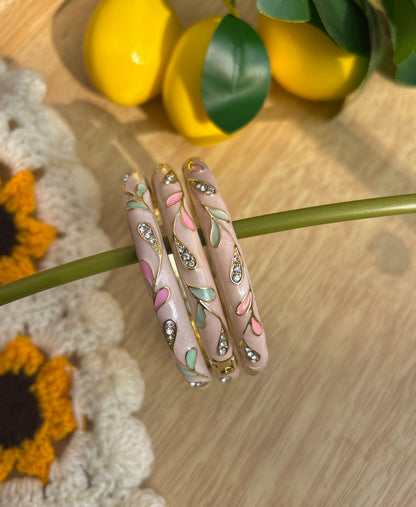 Pastel Pink Vintage Bangle (each bangle)