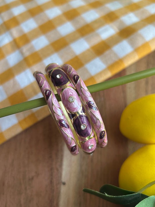 Mauve Bliss Stack (Pack of 3)