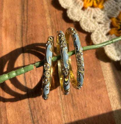 Blue Vintage Bangle (each bangle)