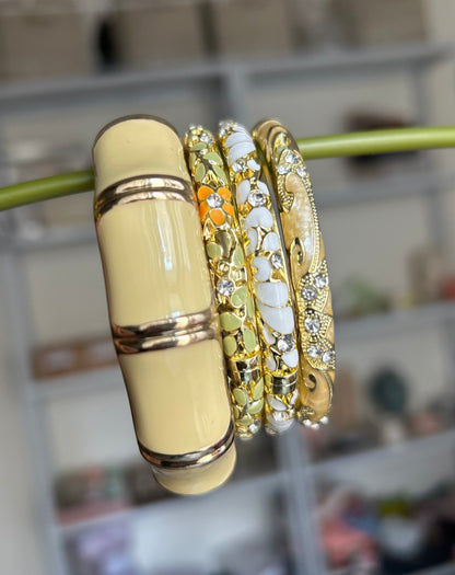 Golden Honey Royale Stack (Set of 4)