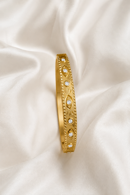 Evil Eye Aura Bangle (Baby Size)