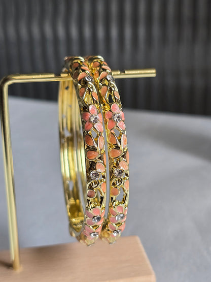 Peach Vintage Bangle (each bangle)