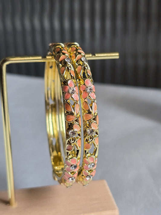 Peach Vintage Bangle (each bangle)