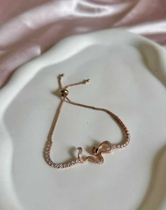 Snake Tennis Bracelet