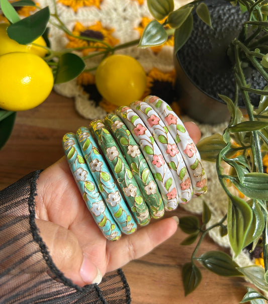Soft girl Garden Bangles (Each Bangle)