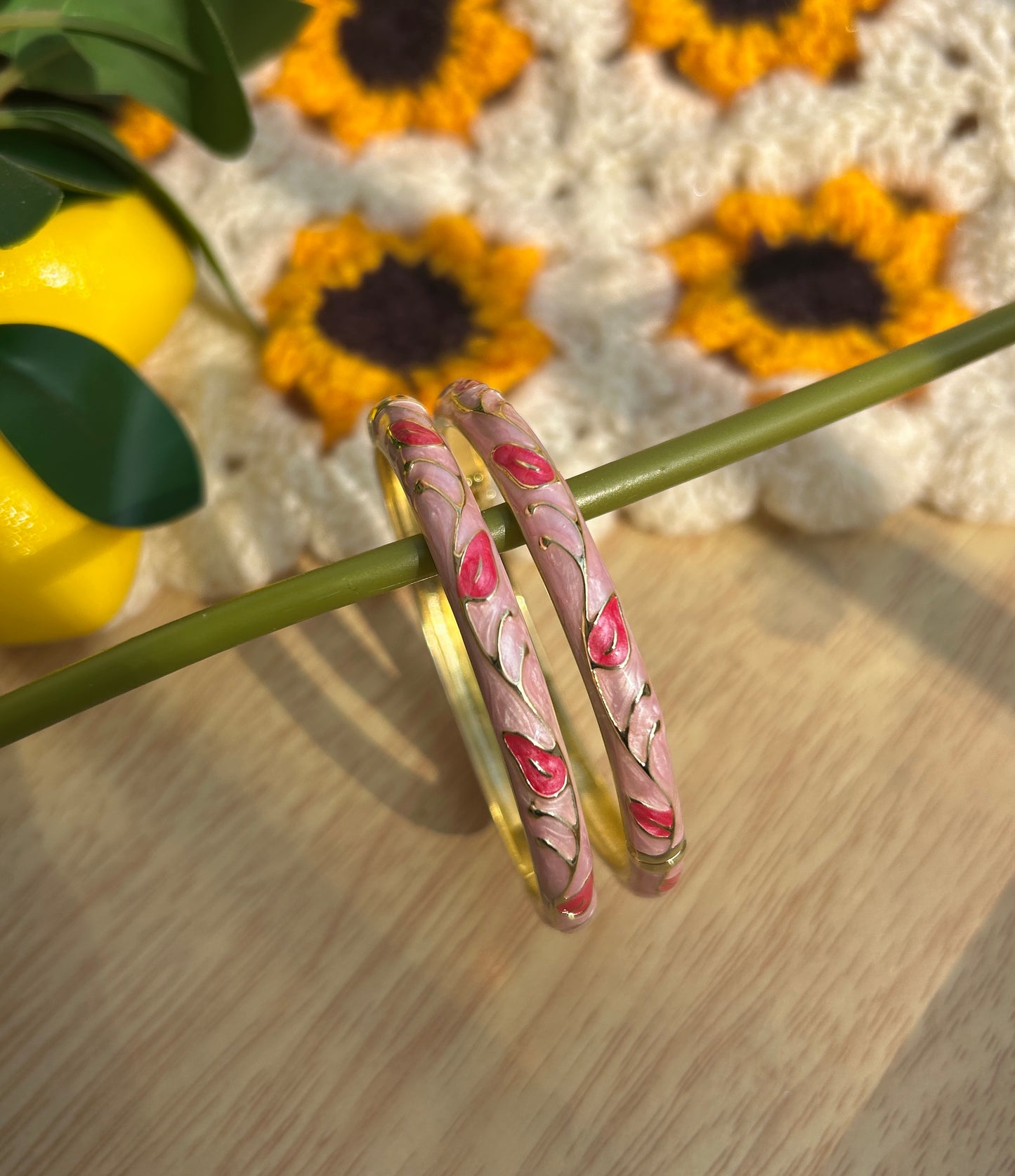 Pink Vintage Bangle (each bangle)