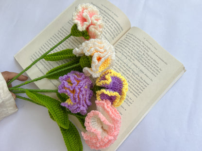 Crochet Carnation flower