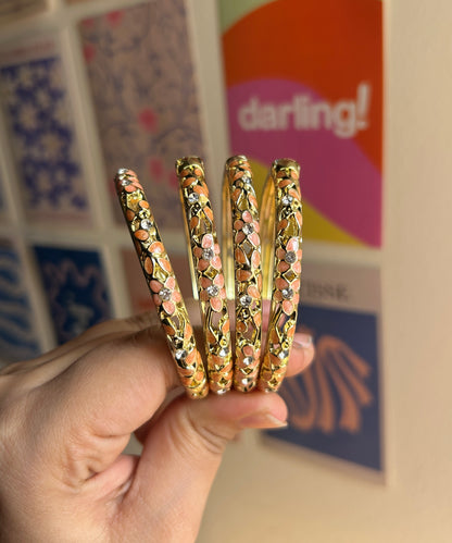 Peach Vintage Bangle (each bangle)