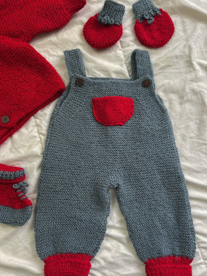 Bunny Dungaree Set