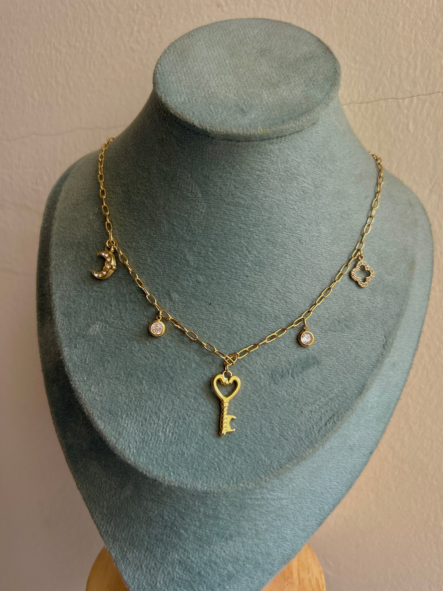 Key to the Moon Necklace