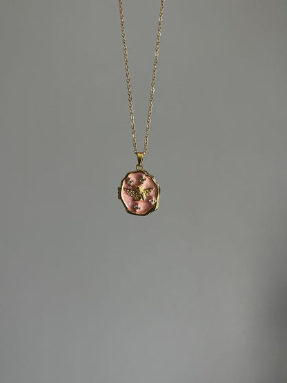 Victorian Cupid Photo Locket
