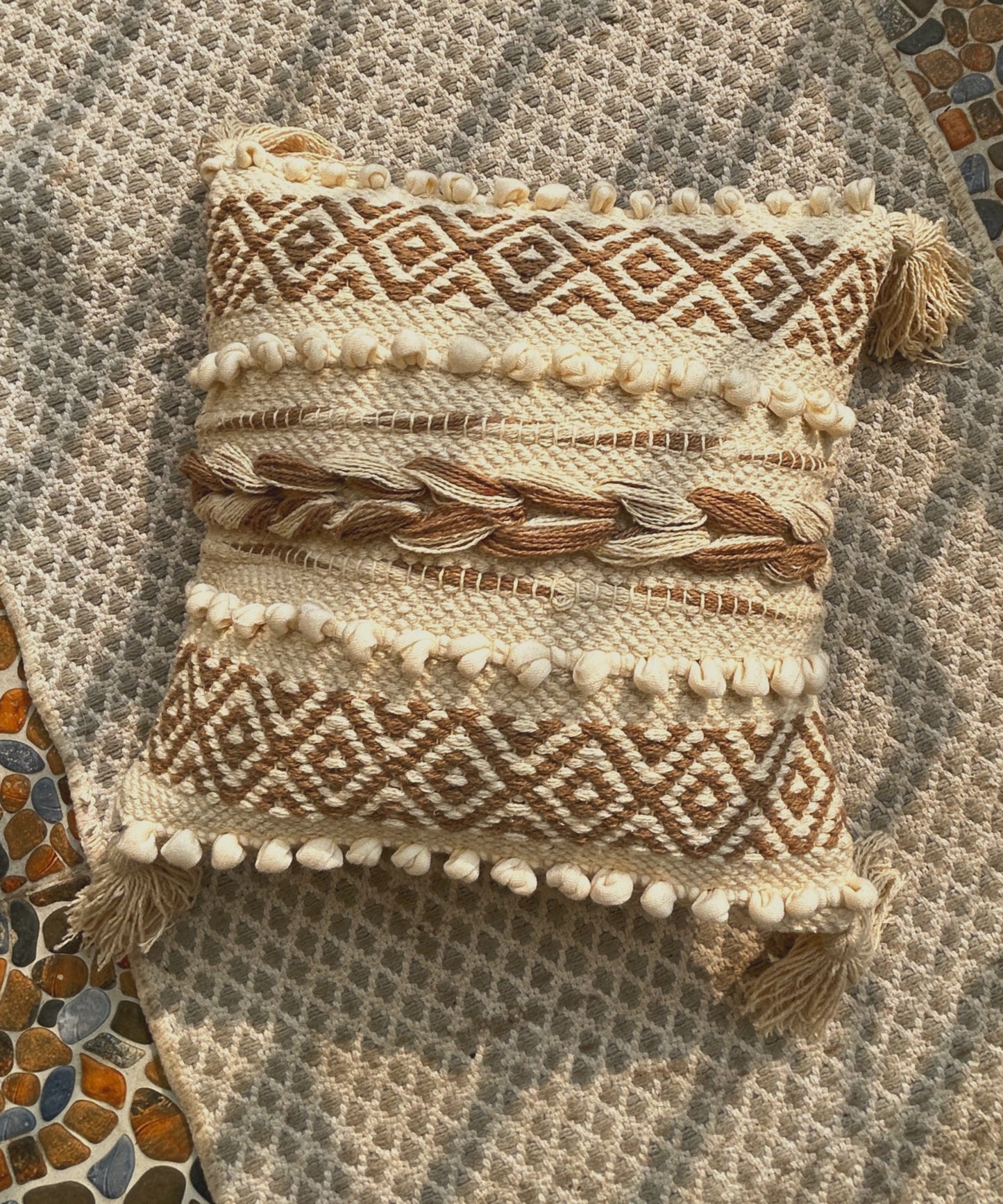 Aria Woven Pillow Cover