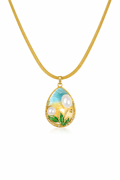 Pearl of the Sky Garden Necklace