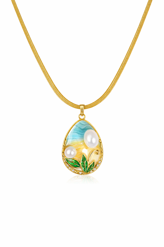 Pearl of the Sky Garden Necklace