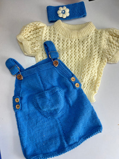Dungaree Sweater Dress