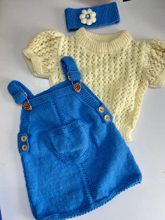 Dungaree Sweater Dress