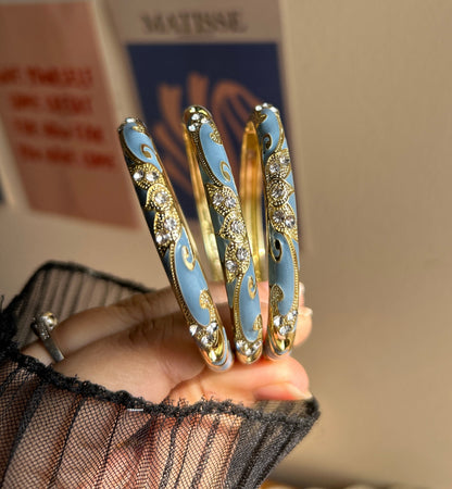 Blue Vintage Bangle (each bangle)