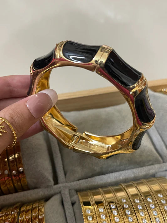 Black Bamboo Handcuff