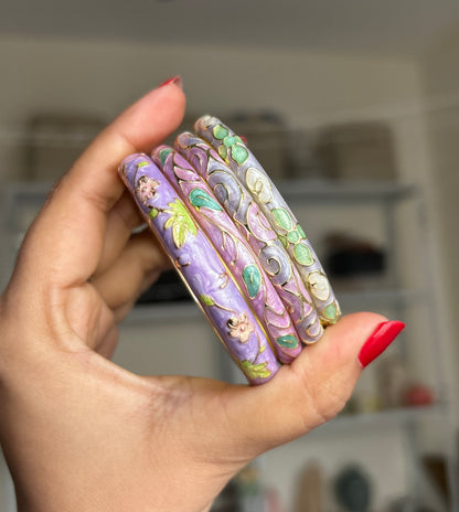 Lilac Garden Stack (Set of 4)