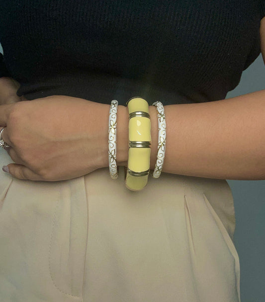 Lemon Lace Stack (Set of 3)