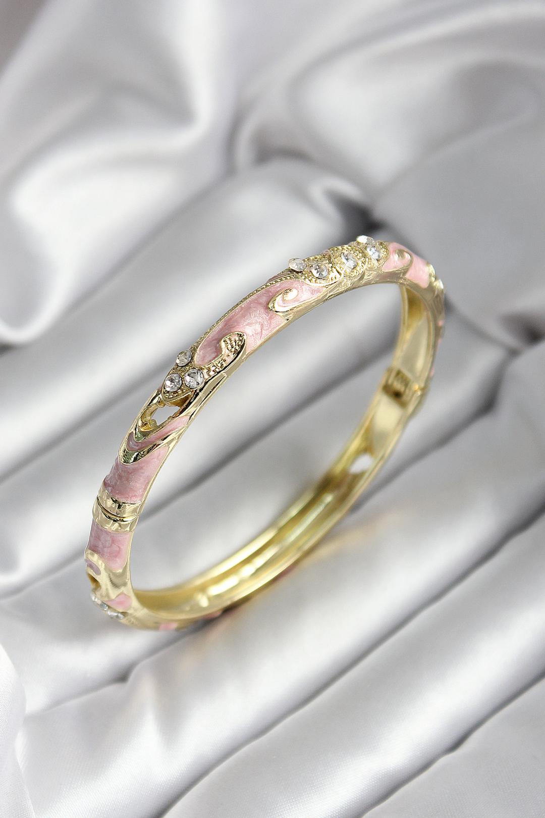 Pink Victorian Bangle