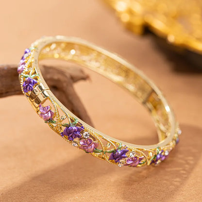 Luna Botanical Bangle ( Pack of 1)