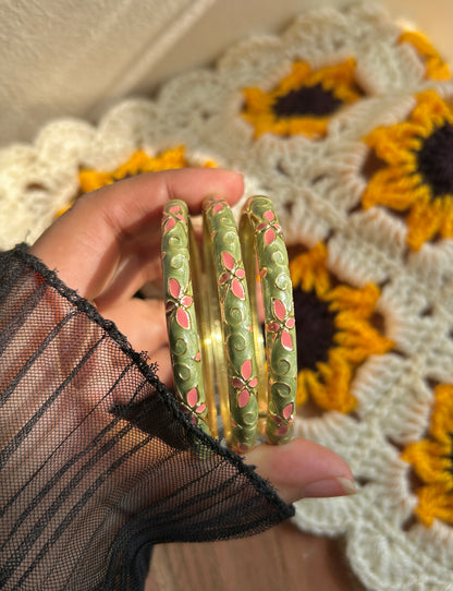 Green Vintage Bangle (each bangle)
